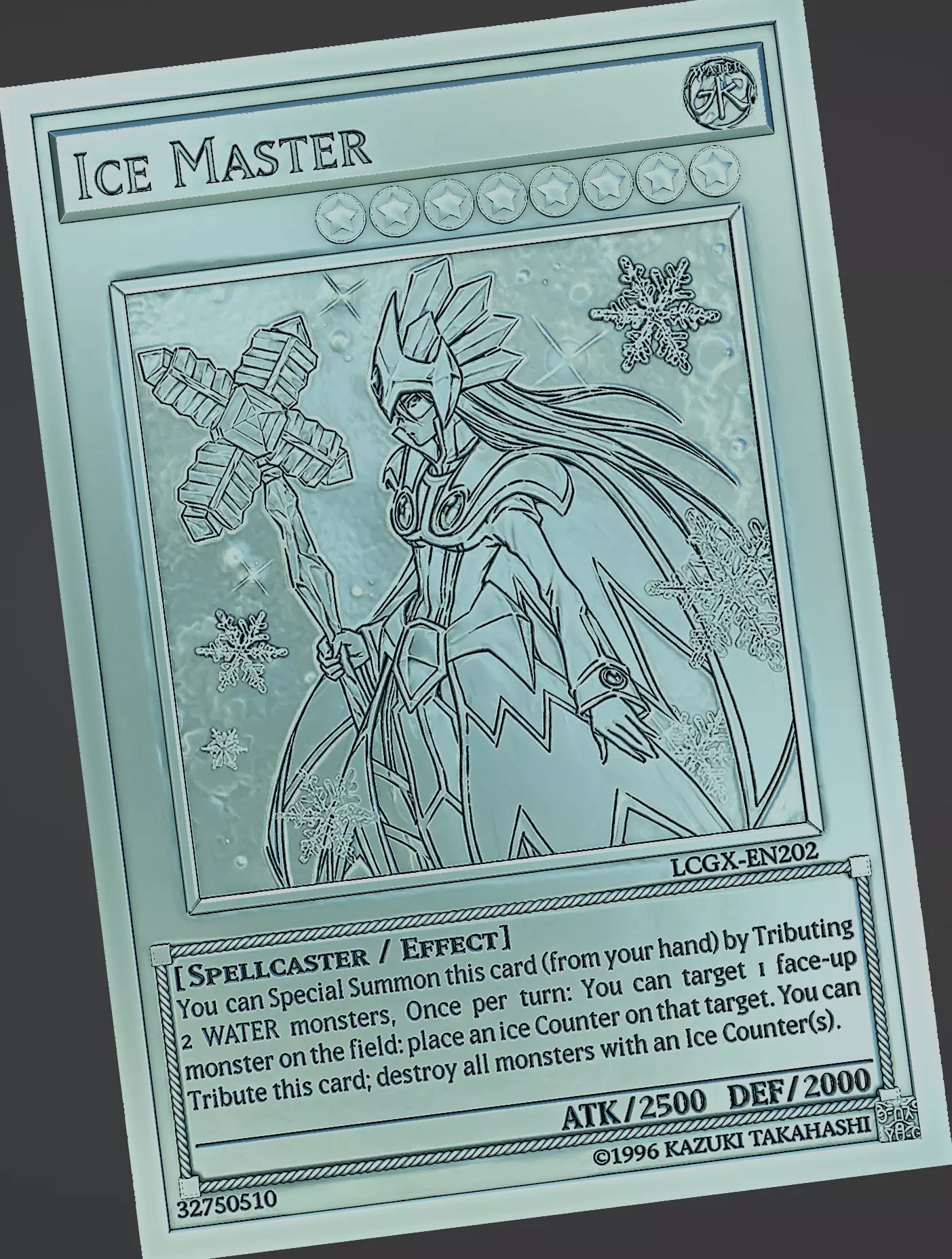 Ice Master - yu-gi-oh Free 3D print model