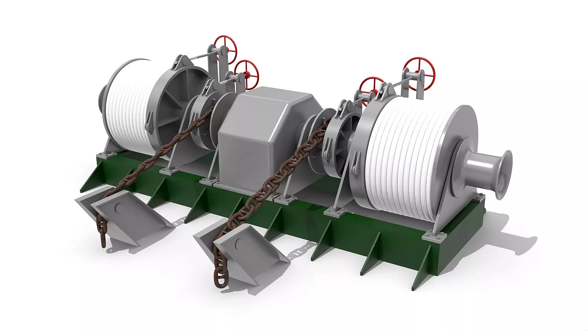Windlass Anchor Winch 3D model