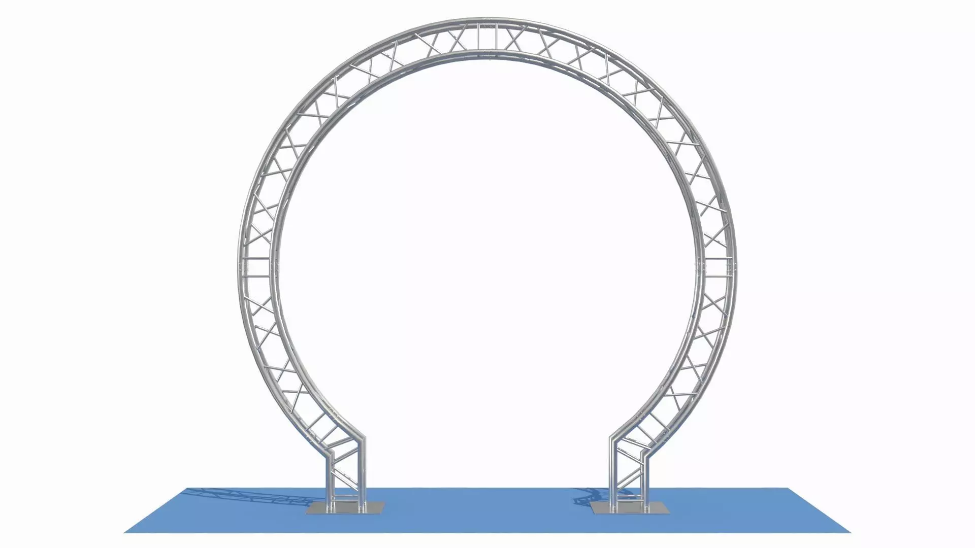 Modular Circular Ring Arch System 3D model