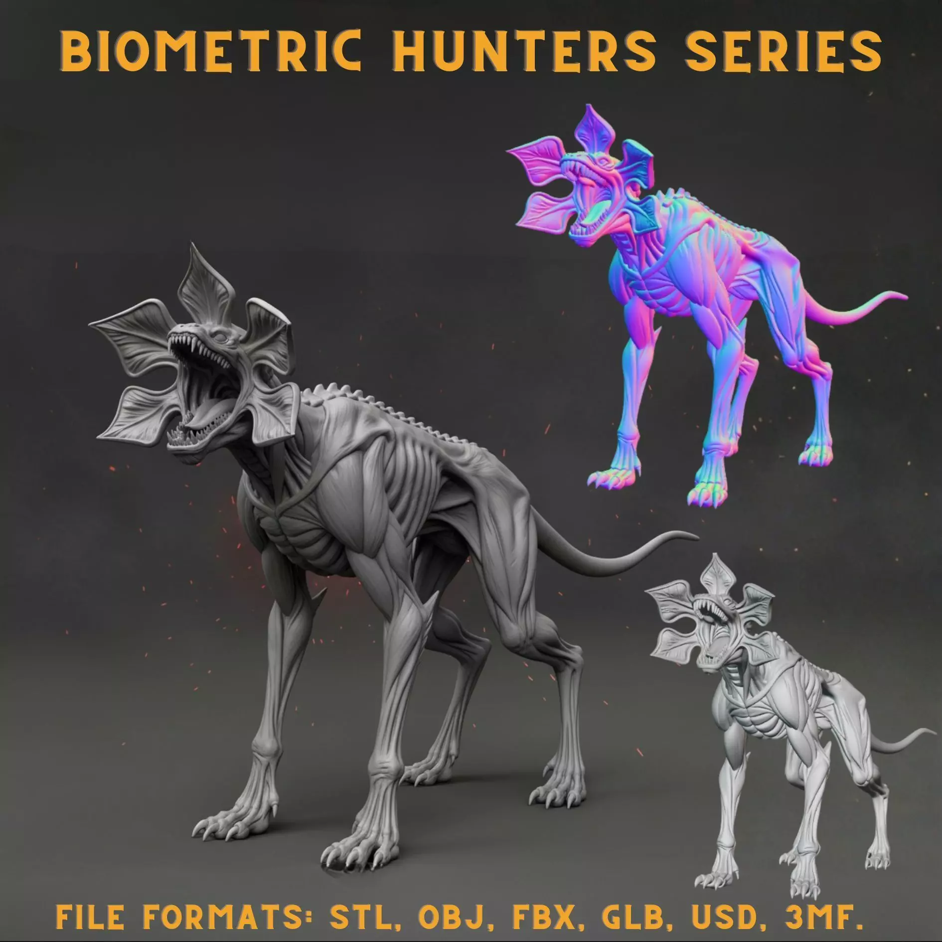 Biometric Hunters Series 3D print model