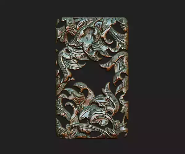 royal pattern detail inlay laser cnc aspire carving