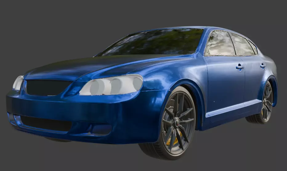 car animation 3D model