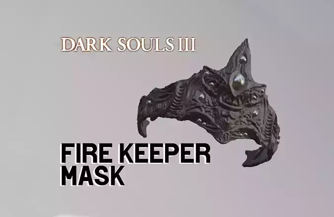 Dark Souls 3 - Fire Keeper Mask