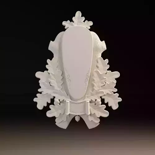 Trophy Hunting Plaque Bas Relief CNC