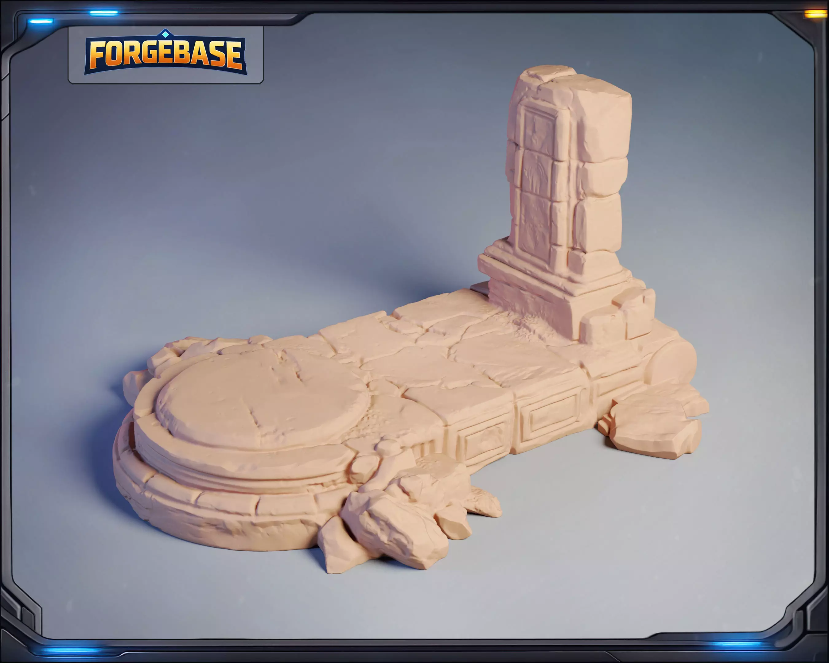Base Stele 3D print model