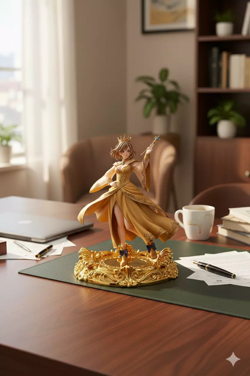 Golden Arcane Queen 3D print model