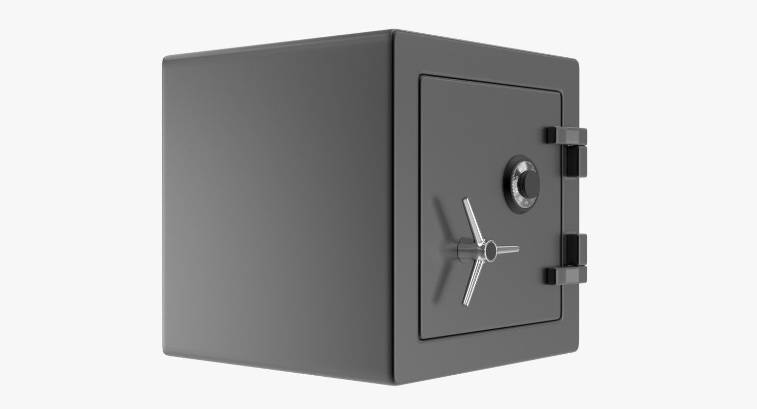 Safe 1 box 3D model_1