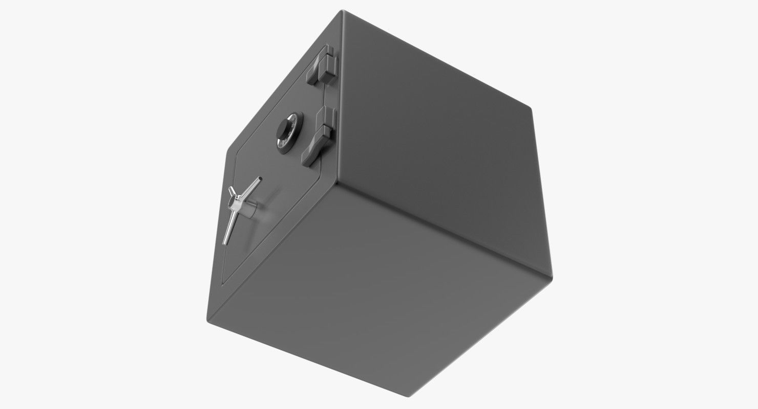 Safe 1 box 3D model_3