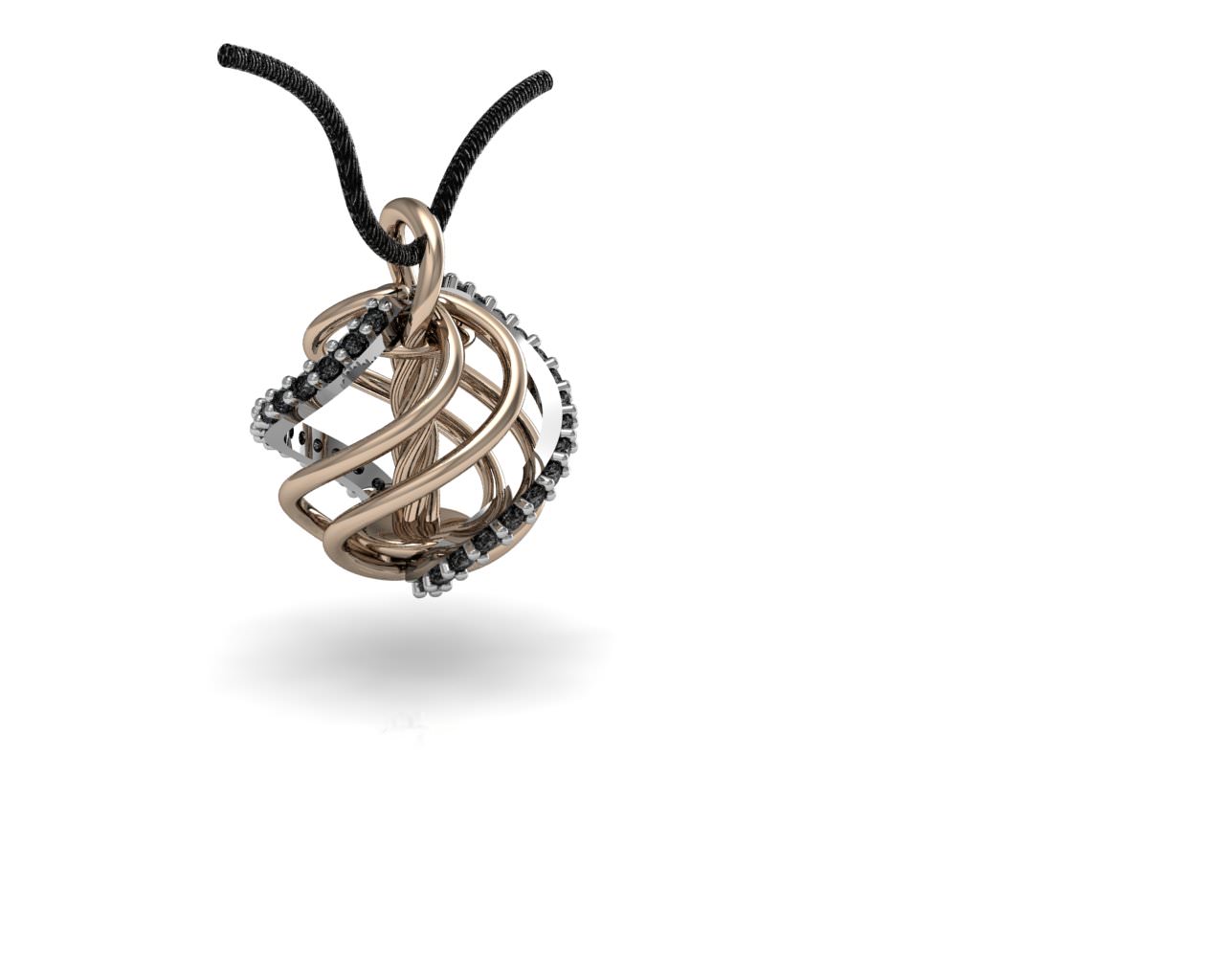 Ball Pendant 3D print model_1