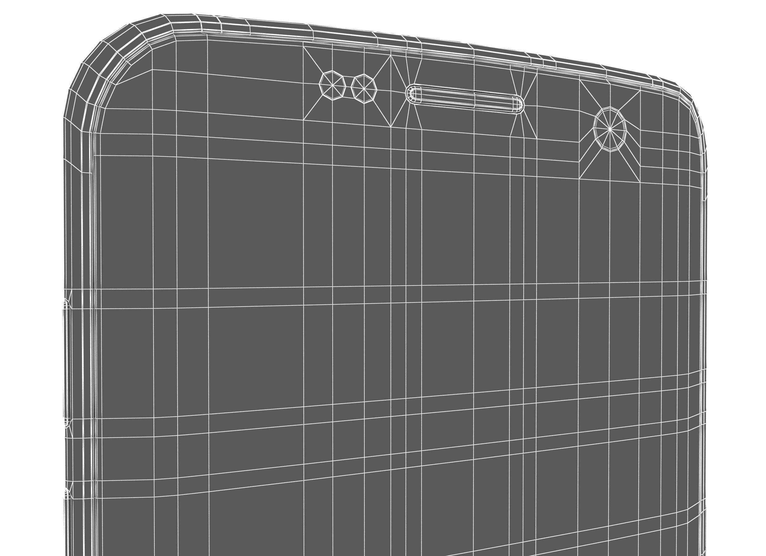 Samsung Galaxy S7 Edge Silver 3D model_8