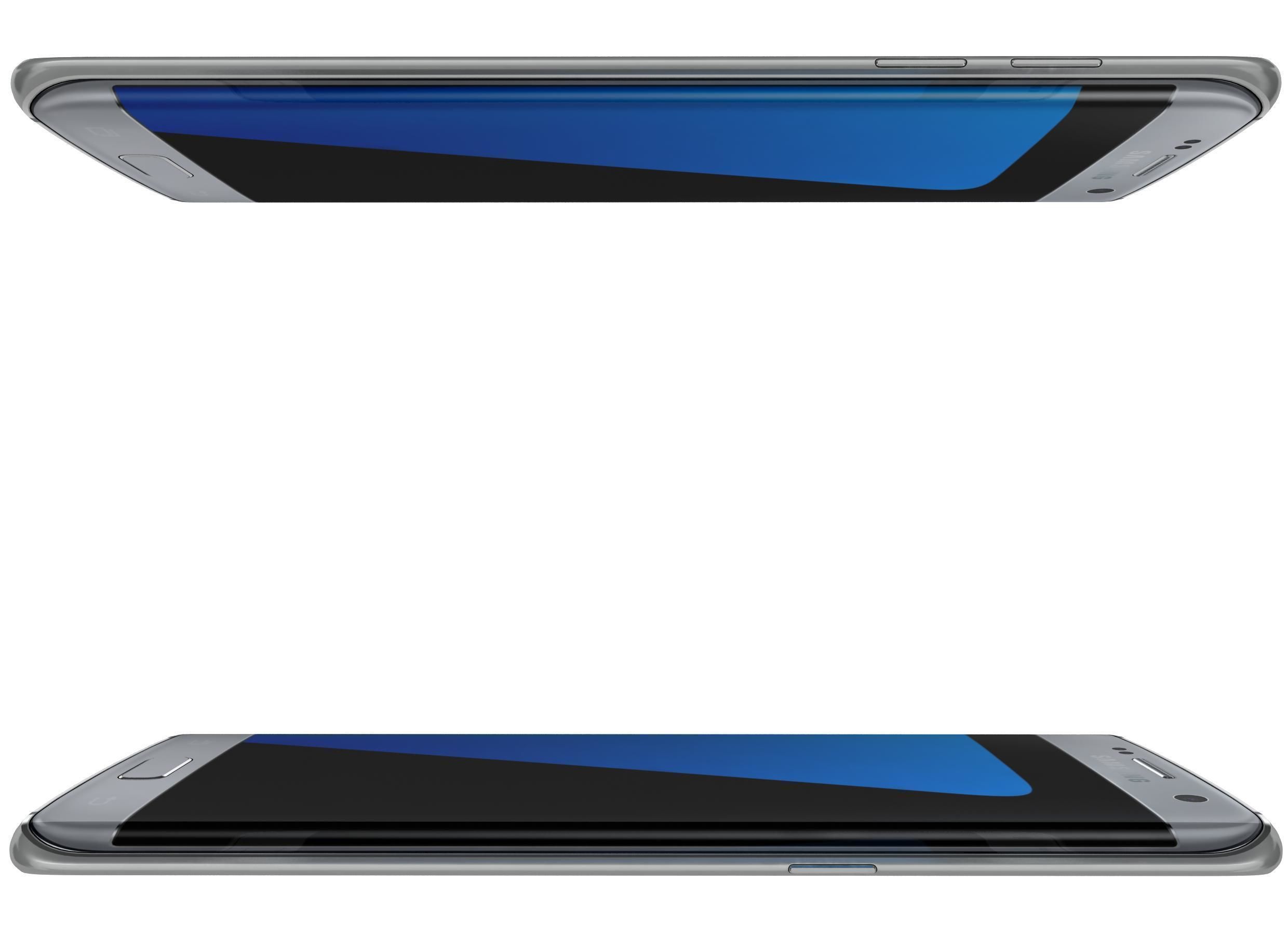 Samsung Galaxy S7 Edge Silver 3D model_2