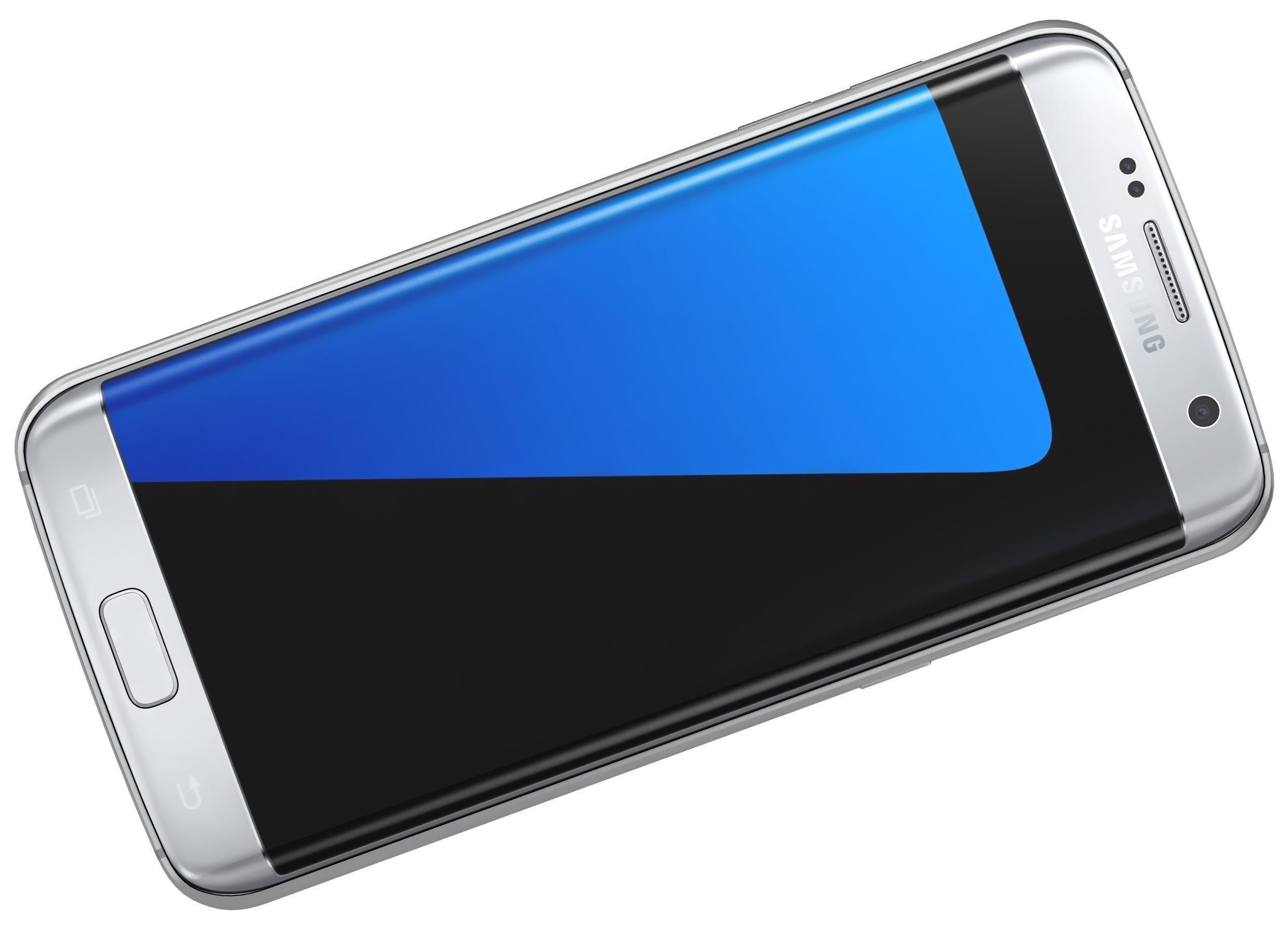 Samsung Galaxy S7 Edge Silver 3D model_5