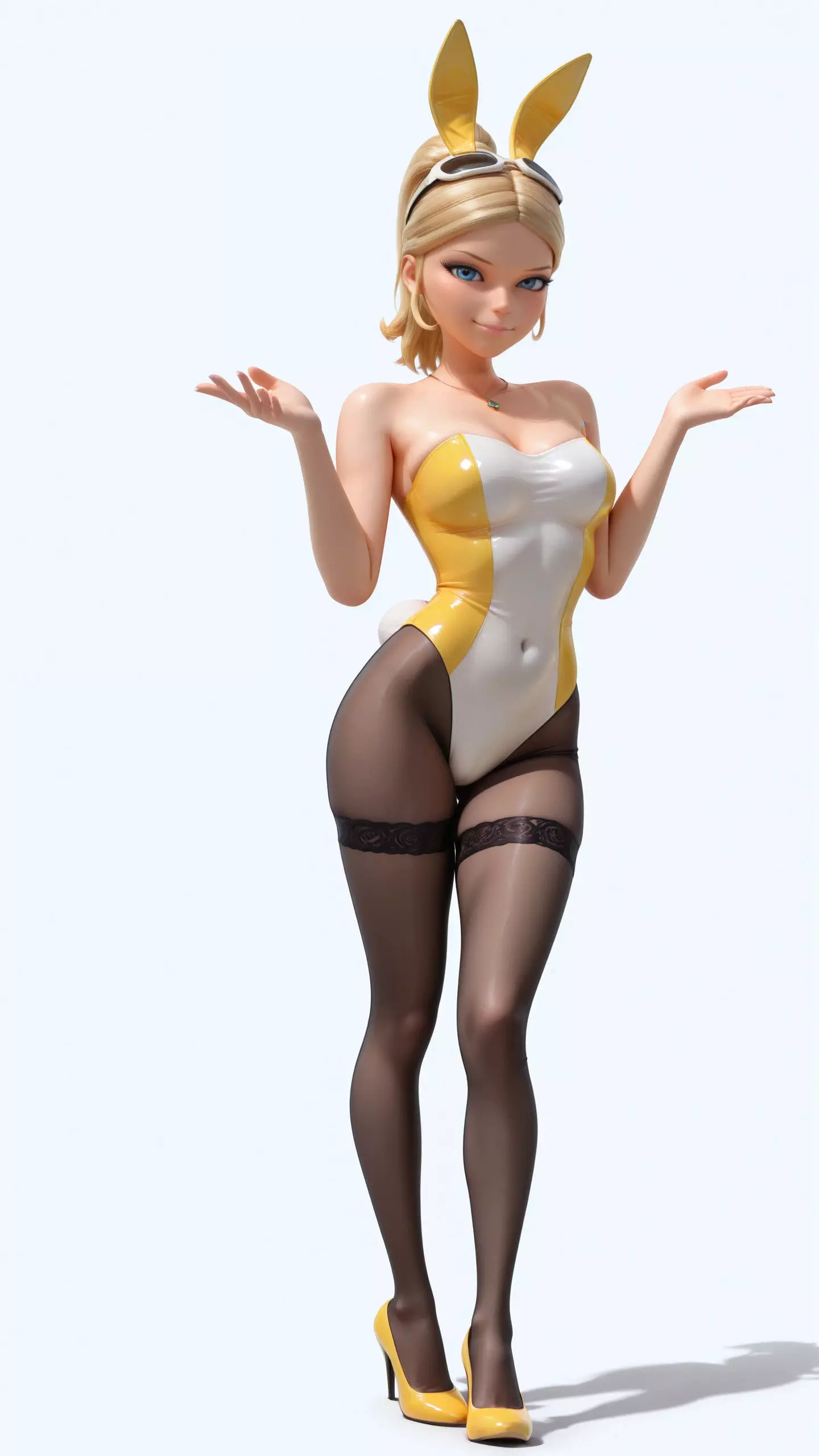 Chloe Bourgeois Bunny suit version 2 ladybug 3D print model