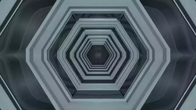 Sci Fi Interior 3D model