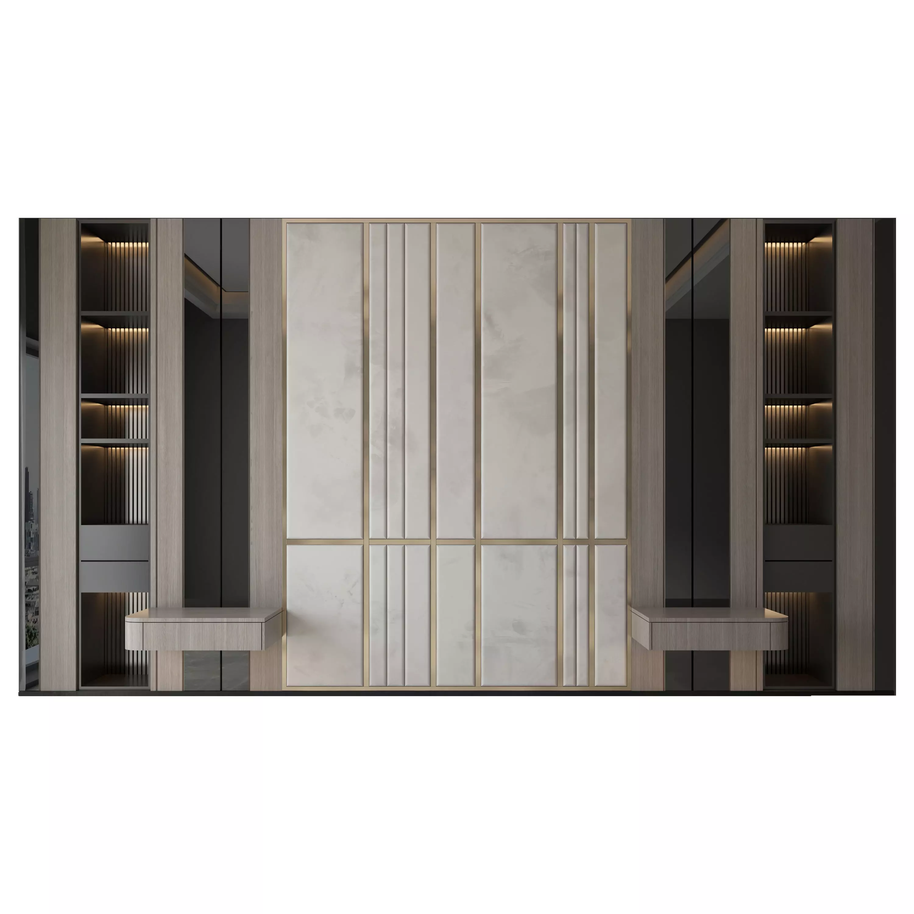 wall panel 1 3D model