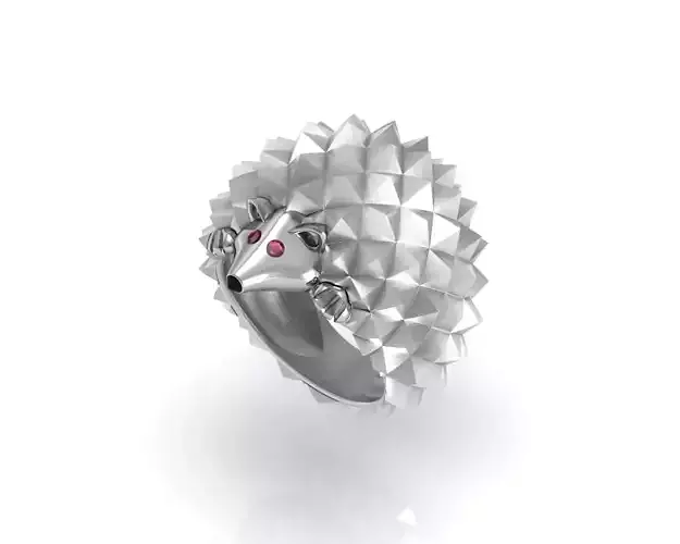hedgehog Ring Fashion