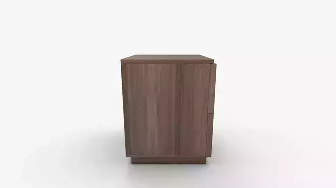 Zeus Drawer Nightstand 3D model 2