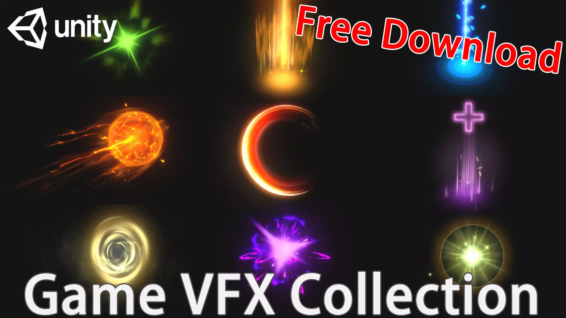 Free Unity Game VFX Collection - URP Free 3D model