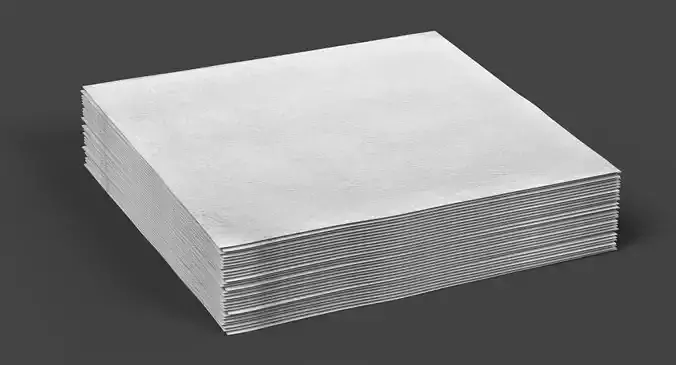 Paper Napkin - Realistic Dining Table Tissue 3D model