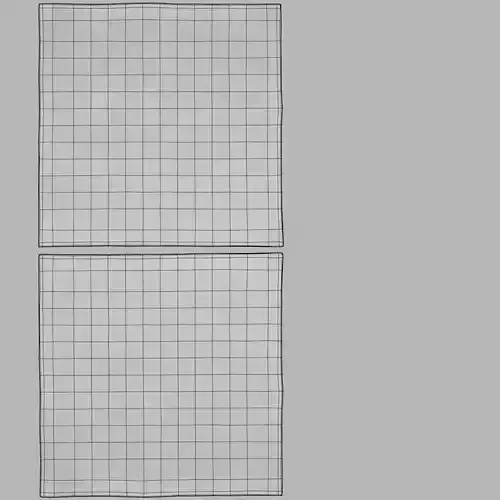 Paper Napkin - Realistic Dining Table Tissue 3D model 7