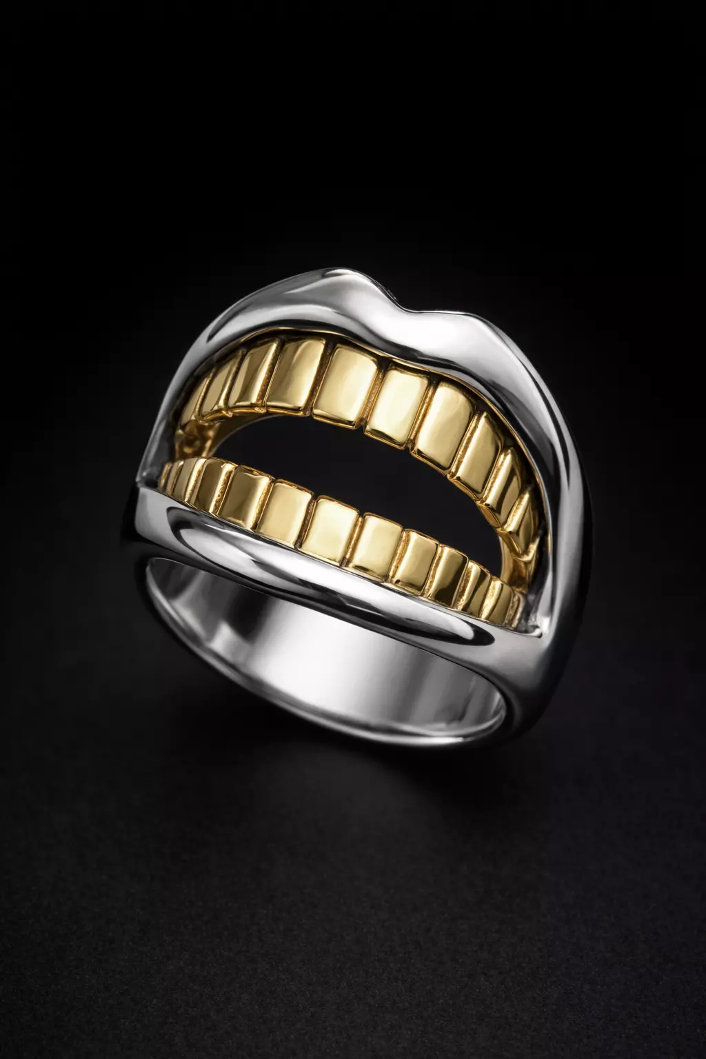 Teeth Ring 3D print model