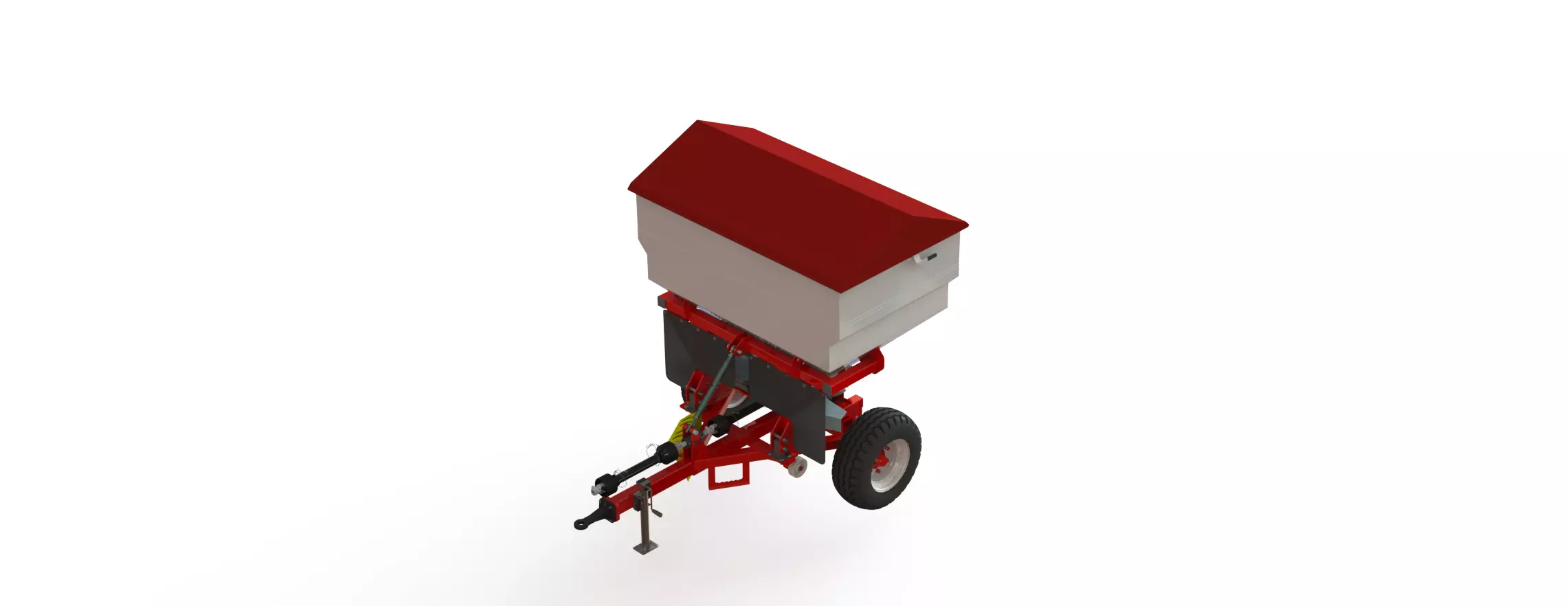WG 0008 - Engineering documentation of fertilizer spreader 3D model