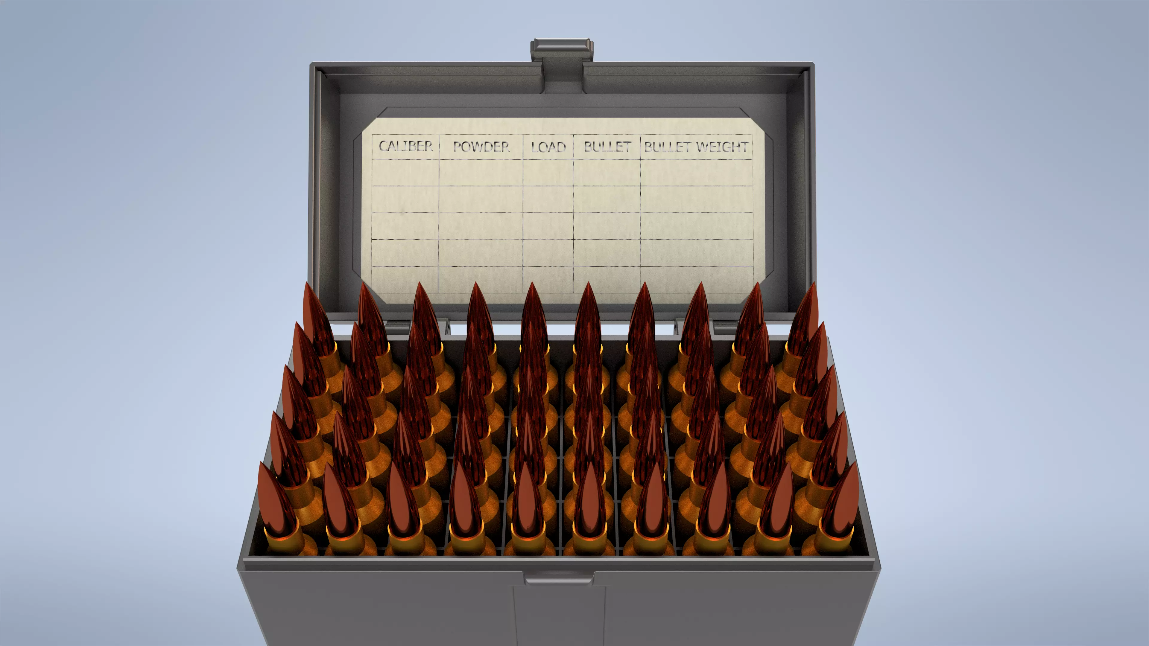 6 5 Creedmoor PRINTABLE BOX 3D print model