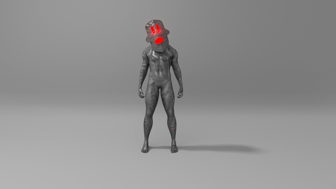 Masquerade human 3D model