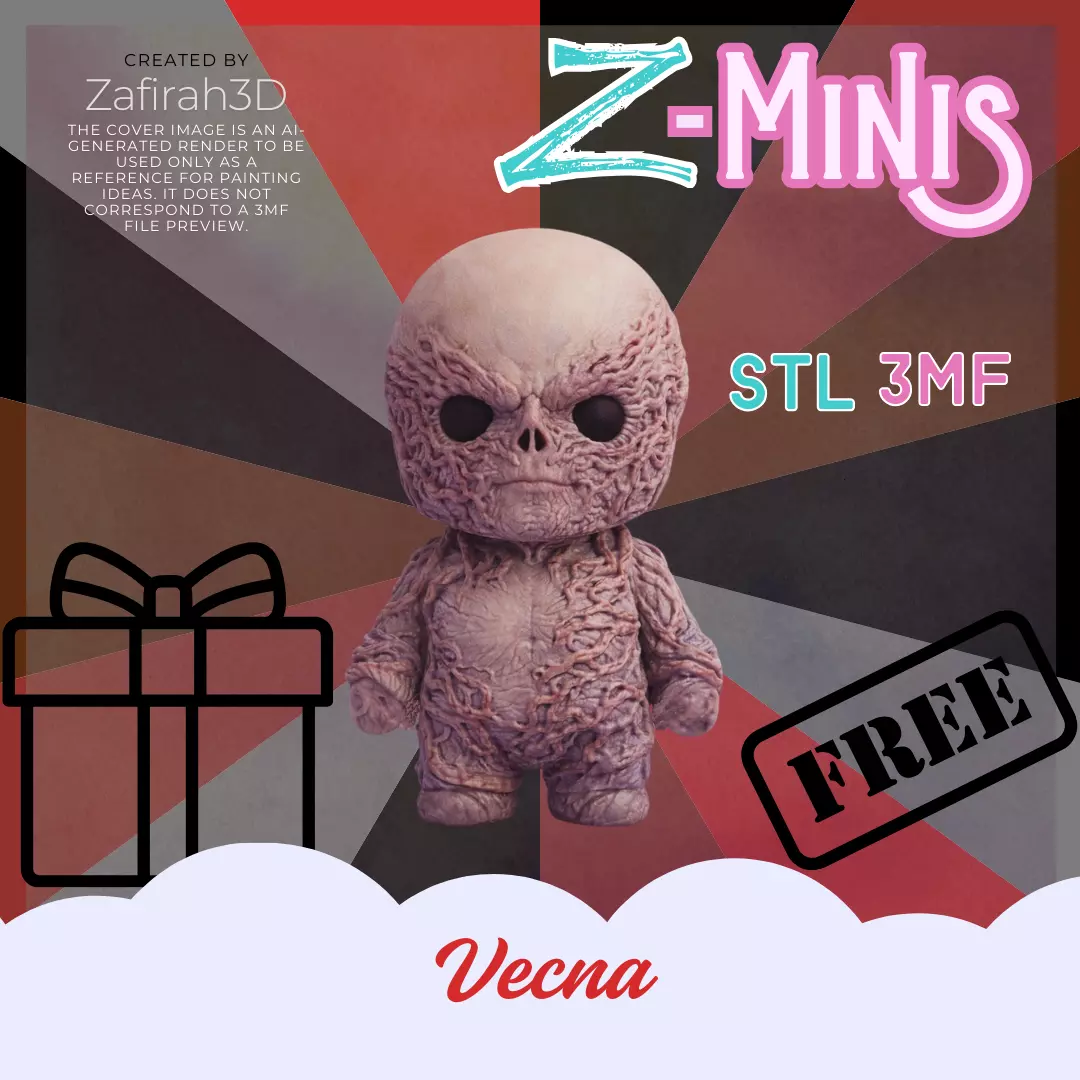 VECNA Z-MINI FOR FREE Free 3D print model