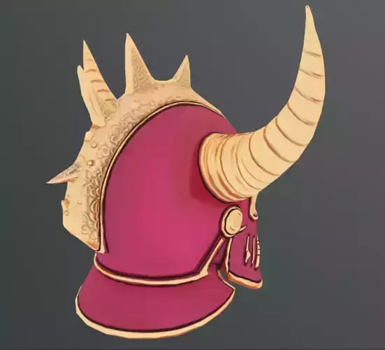 Inferno Helmet 3D model