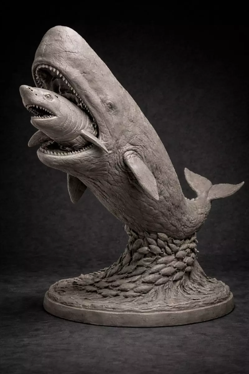 Sperm Whale vs Predator 3D print model