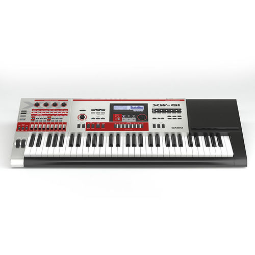 synthesizer XW-G1 Low-poly 3D model