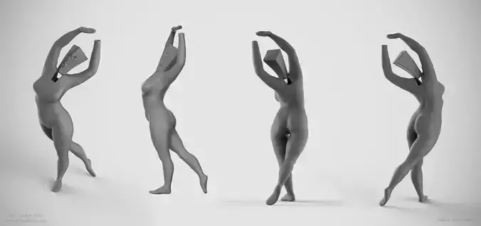 Female figure - surreal