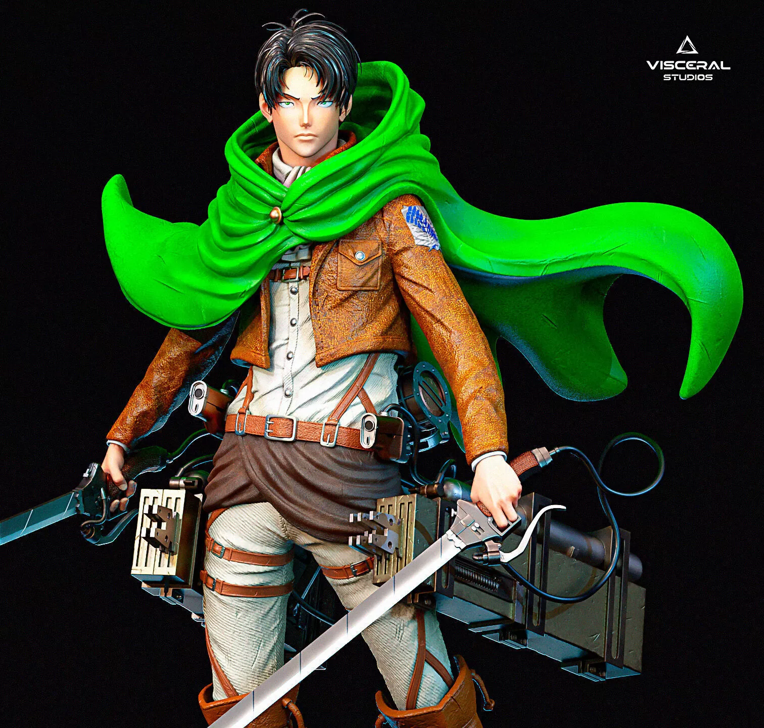Levi Ackerman Attack on Titan Shingeki no Kyojin Aot 3D print model
