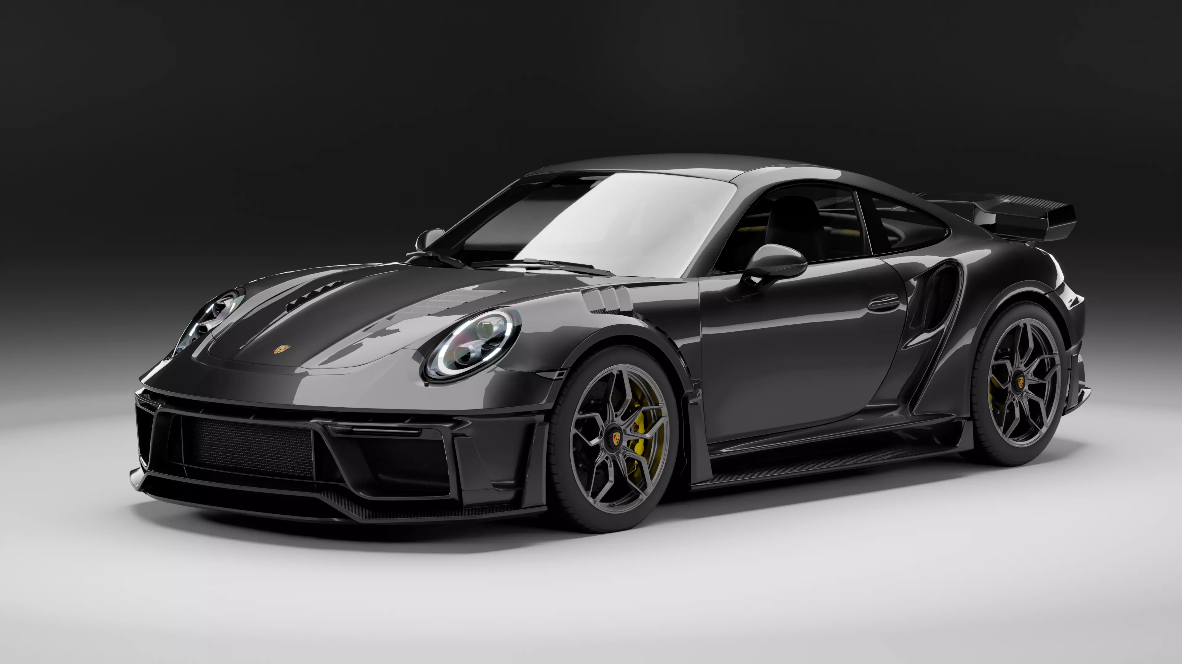 Porsche 911 Turbo S 991 SCL Perfomance 3D model