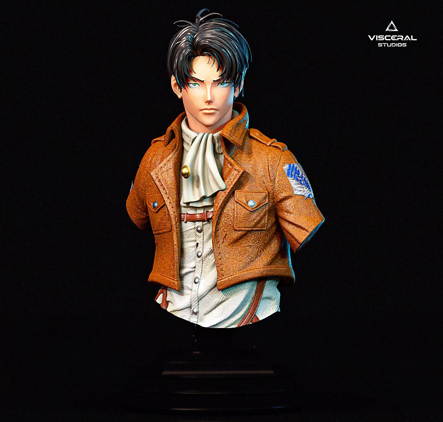 Levi Ackerman Bust Attack on Titan Shingeki no Kyojin Aot 3D print model