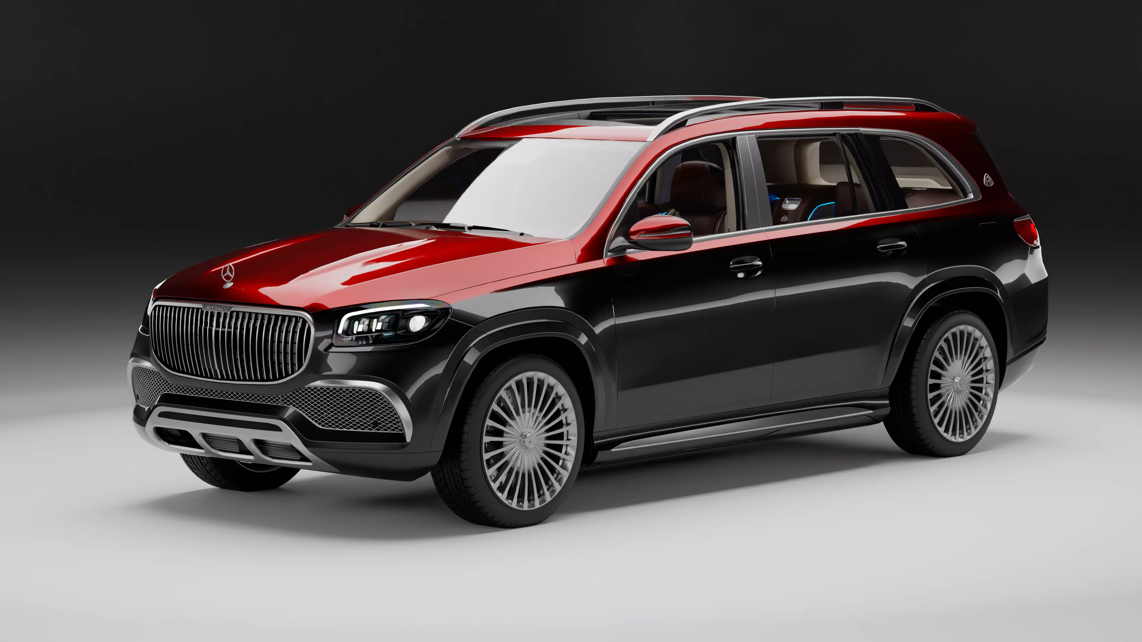 Mercedes-Benz Maybach GLS 600 3D model