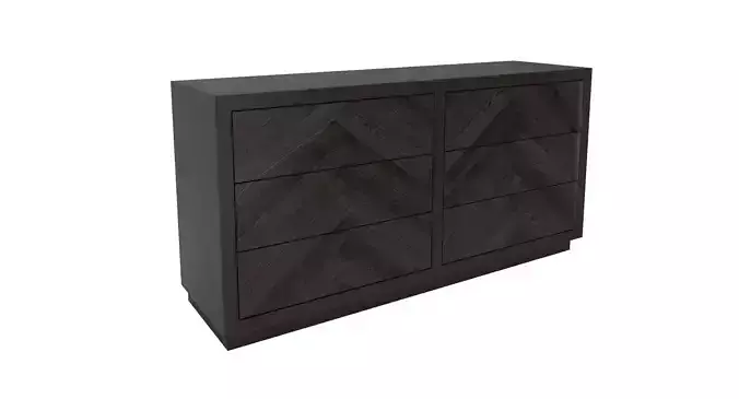 Restoration Hardware- Herringbone Dresser-004
