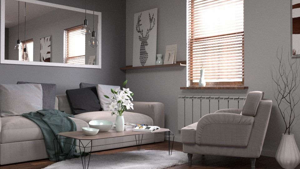 living room 3D model_0