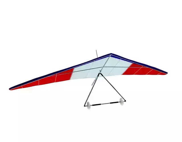 Glider Low-poly 3D model