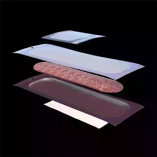 Sliced Salami 8 3D model 7