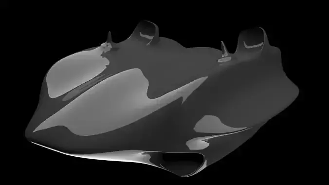 Spacecraft motorcycle helmet