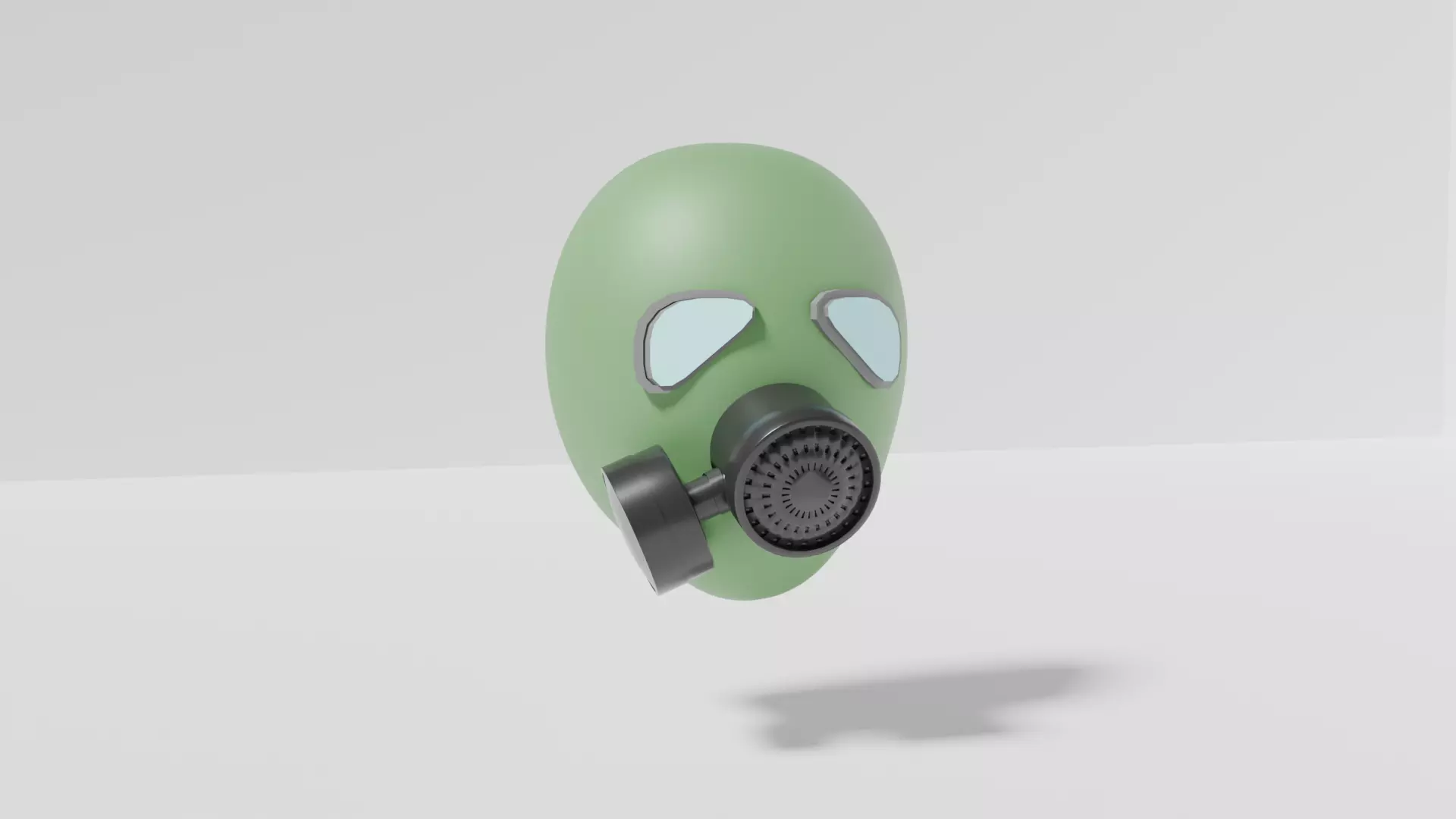 GasMask Free Free low-poly 3D model