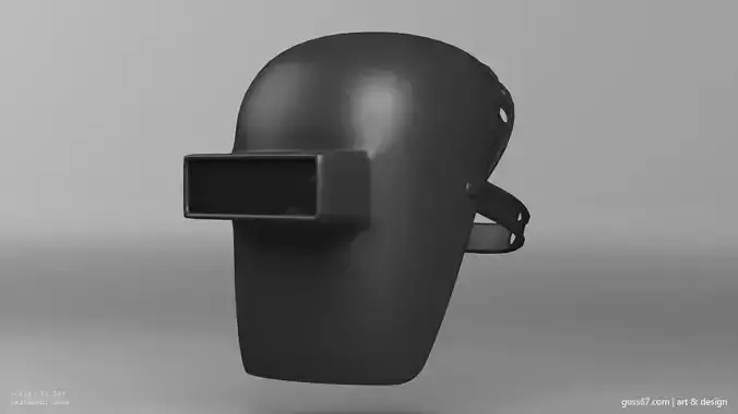 Welding mask Free 3D model
