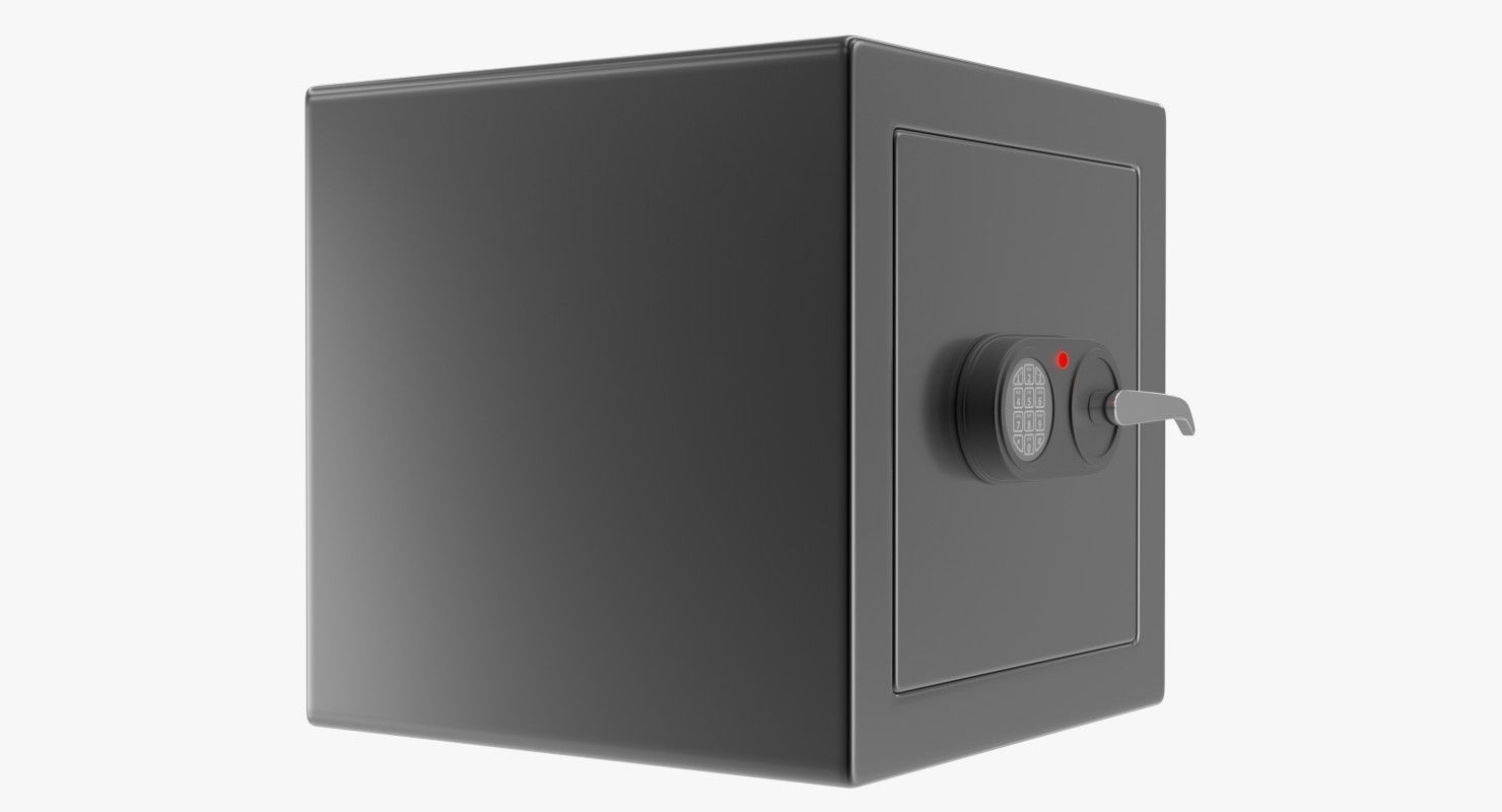 Safes Collection safe box 3D model_11
