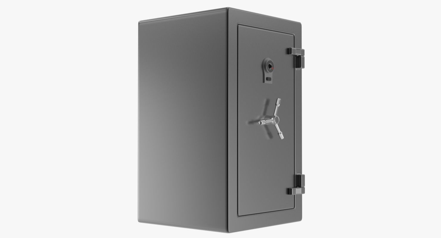 Safes Collection safe box 3D model_20
