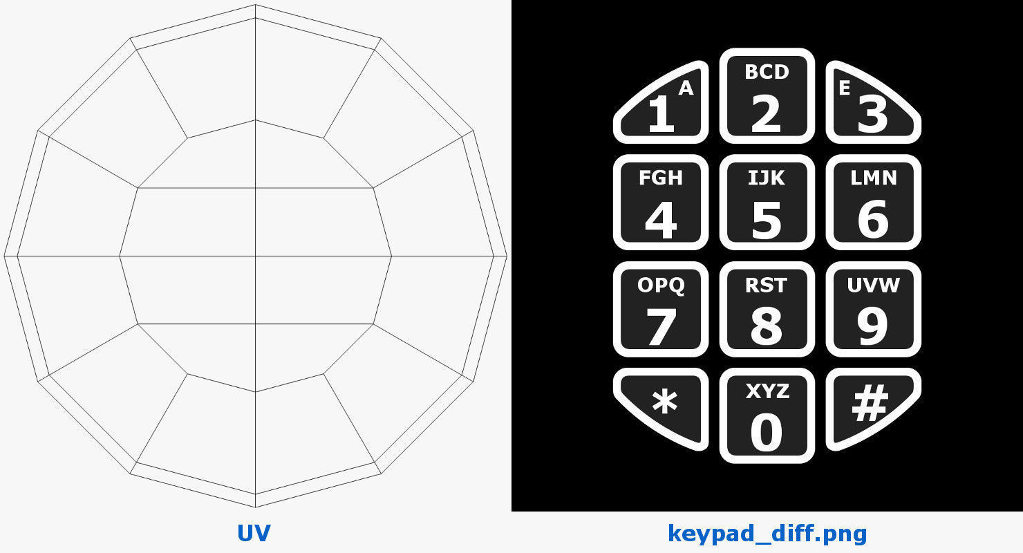 Safes Collection safe box 3D model_18