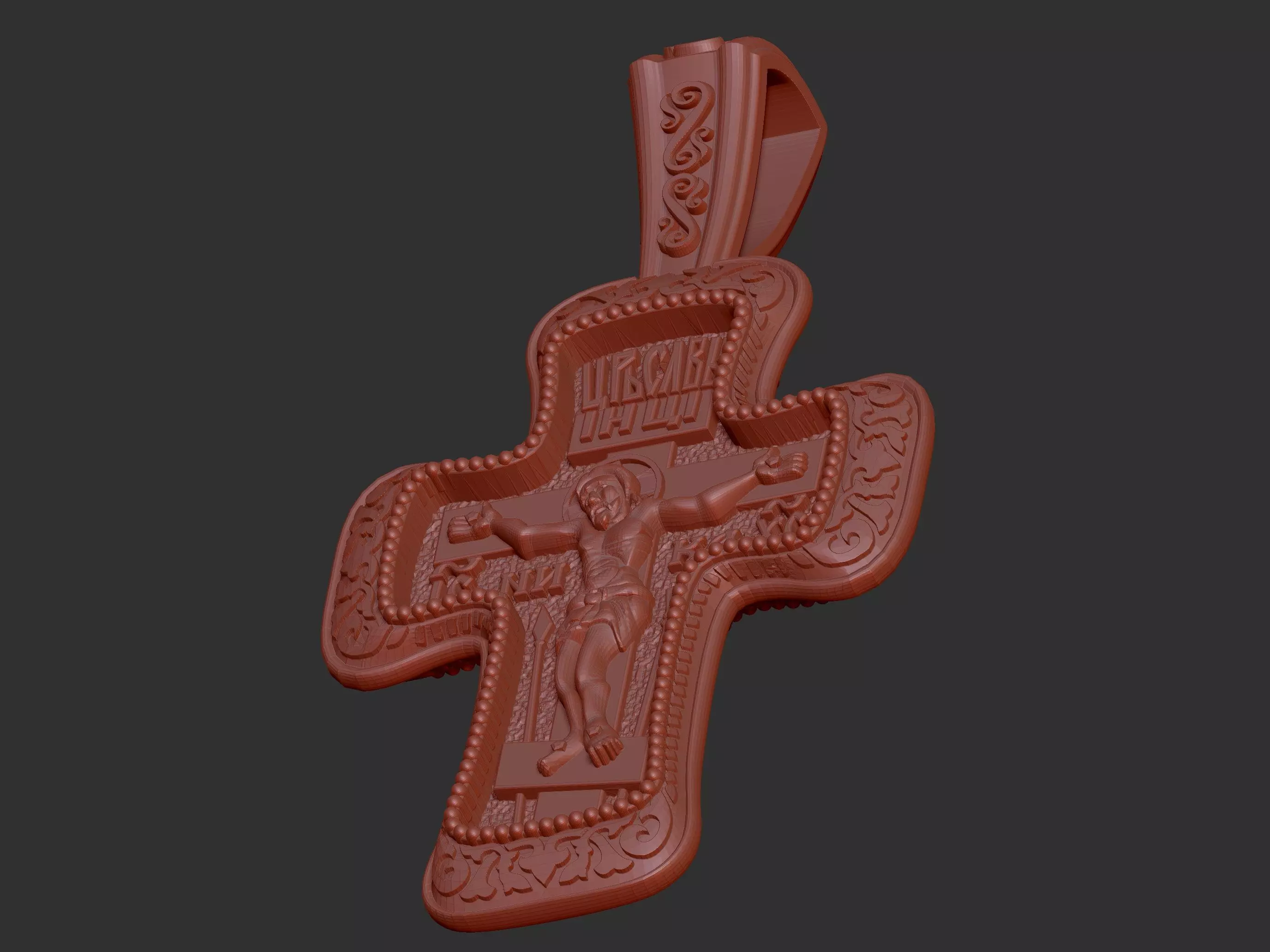 Jesus cross 3D print model
