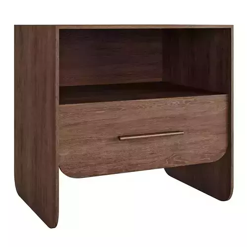 Felton Open Nightstand 3D model
