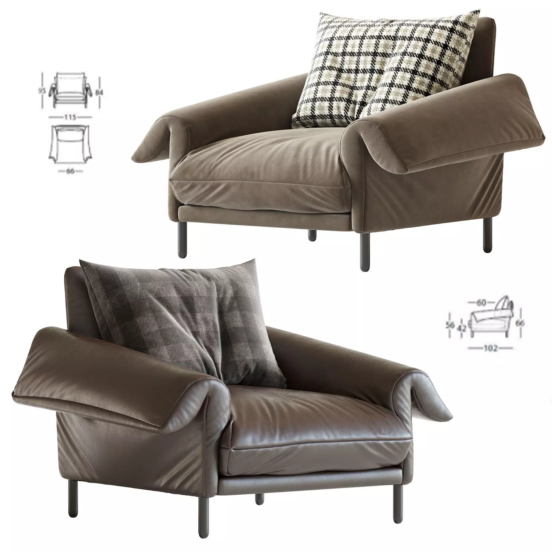 Sillon Alpino de Sancal 3D model